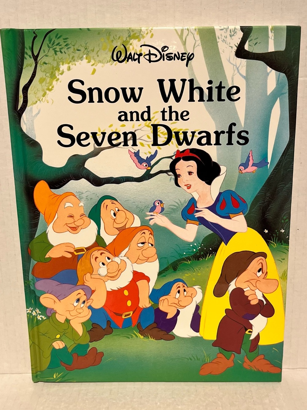 Vintage Hardcover edition of Walt Disney's Snow White and the Seven Dwarfs